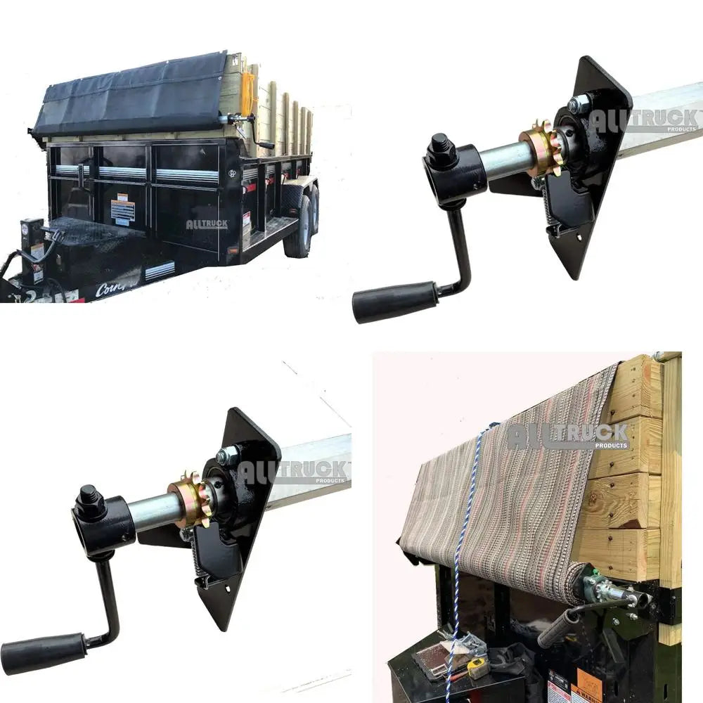 6.5ft x 12ft Dump Truck and Trailer Cover Set