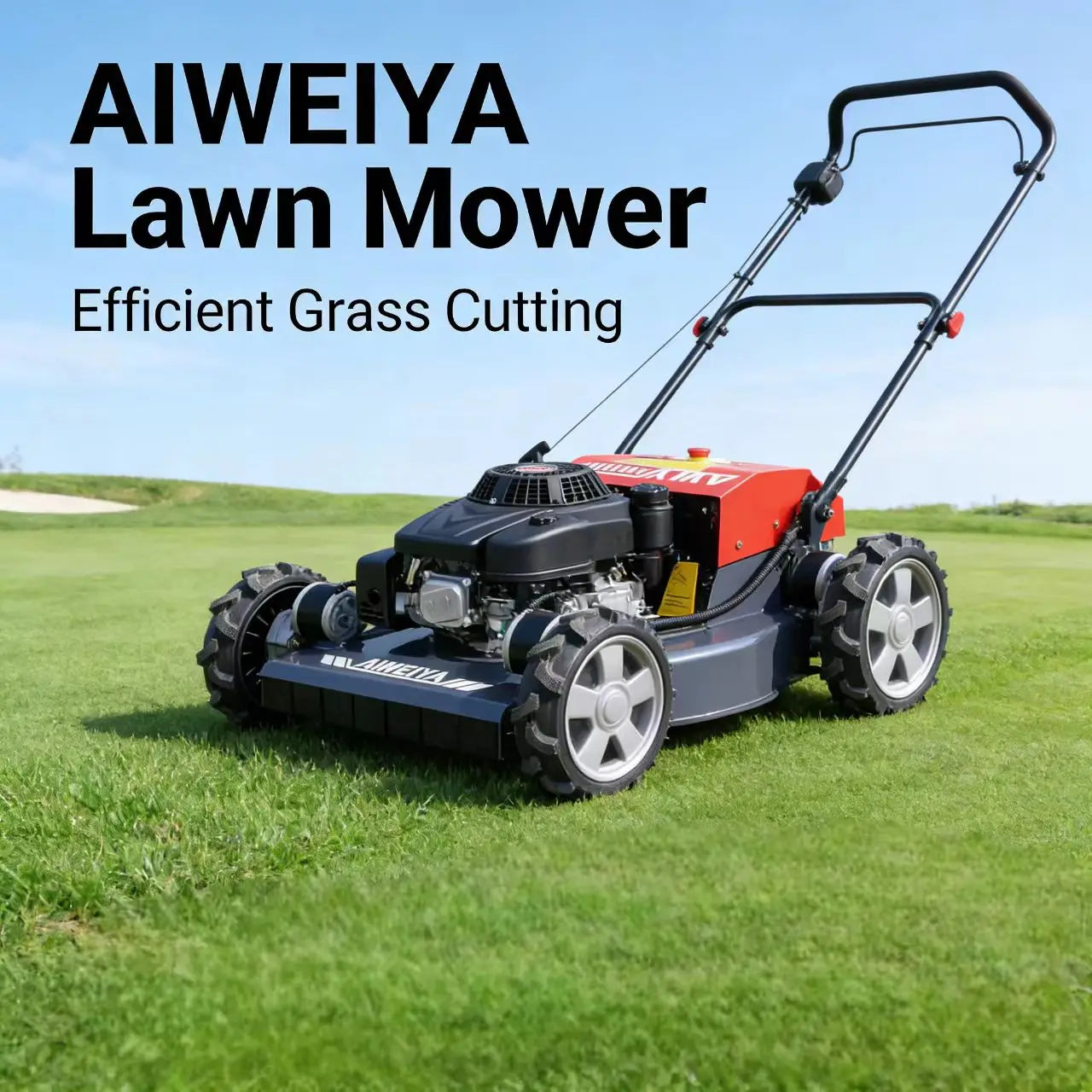 Customized Chinese-language tracking remote control hillside lawn mower, mountain zero-turn rotary lawn mower