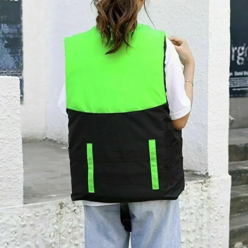Life Jacket Ski Motorboats Wakeboard Raft Rescue Boat Vest Swimming Fishing Drift Clothing for Adult Children