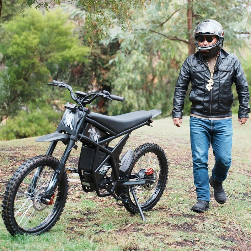GT73 All Terrain 25" Off-Road Tire Bike Electric Fat Tire Bike 2000W 30-50Km/h Electric Dirt Bike