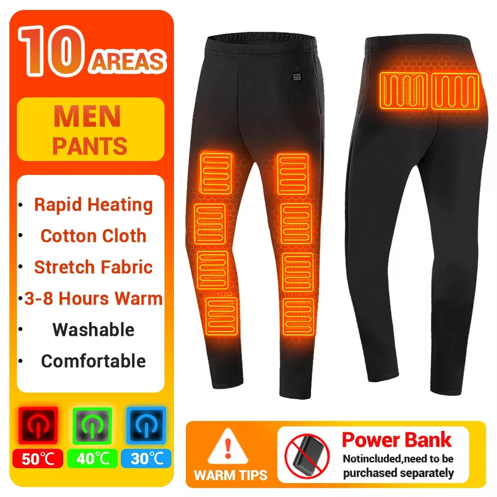 Winter Heating Jacket 22 Zones Heated Underwear Women Men Ski Suit Motorcycle Jacket USB Electric Thermal Long Heating Clothing