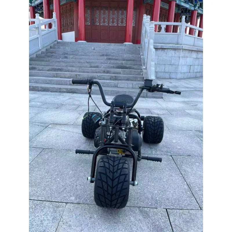 Wholesale 212cc Four-stroke Fuel Oil Off-road Gas-powered Adult Fast Mobility Mini Tricycle Retro Off-road Mini Motorcycle