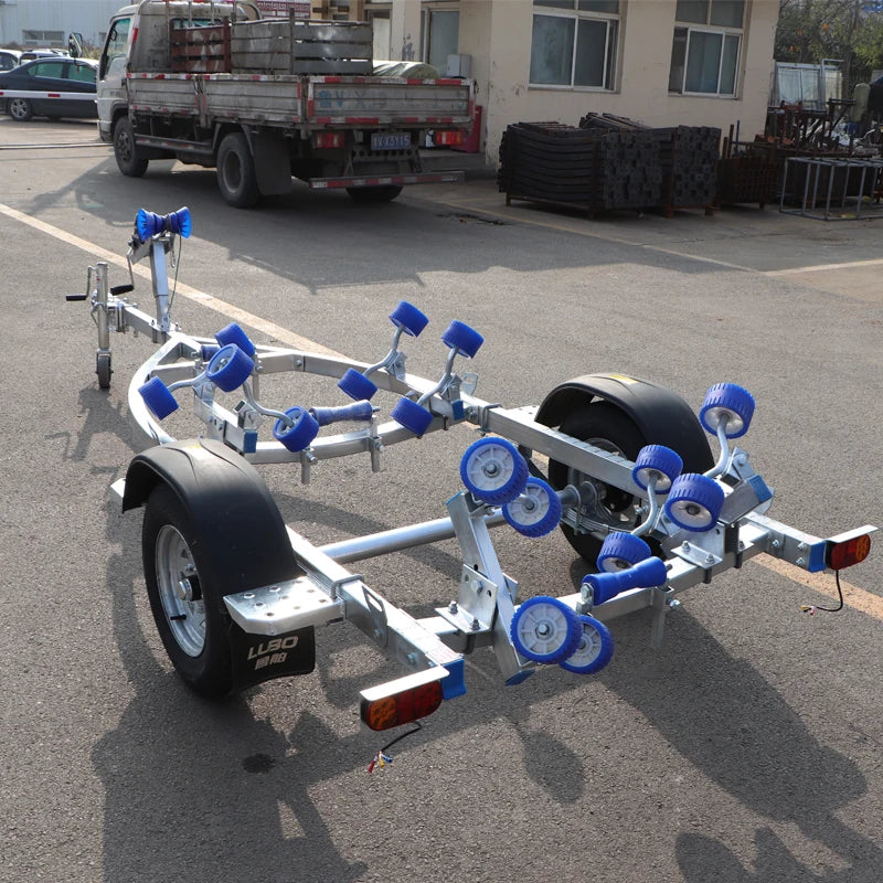 4.05m Inflatable Boat Trailer for 4.2m RIB Boat Heavy Duty Marine Trailer