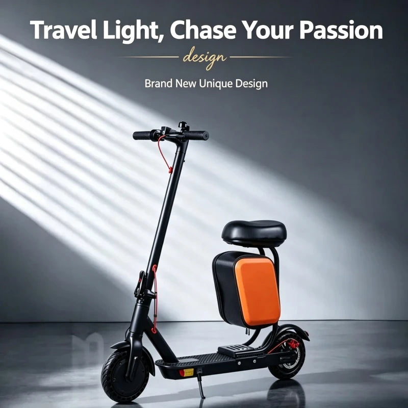 Electric Scooter Foldable Portable E Bike Urban Commuting Vehicle For Adults Daily City Travel Transportation