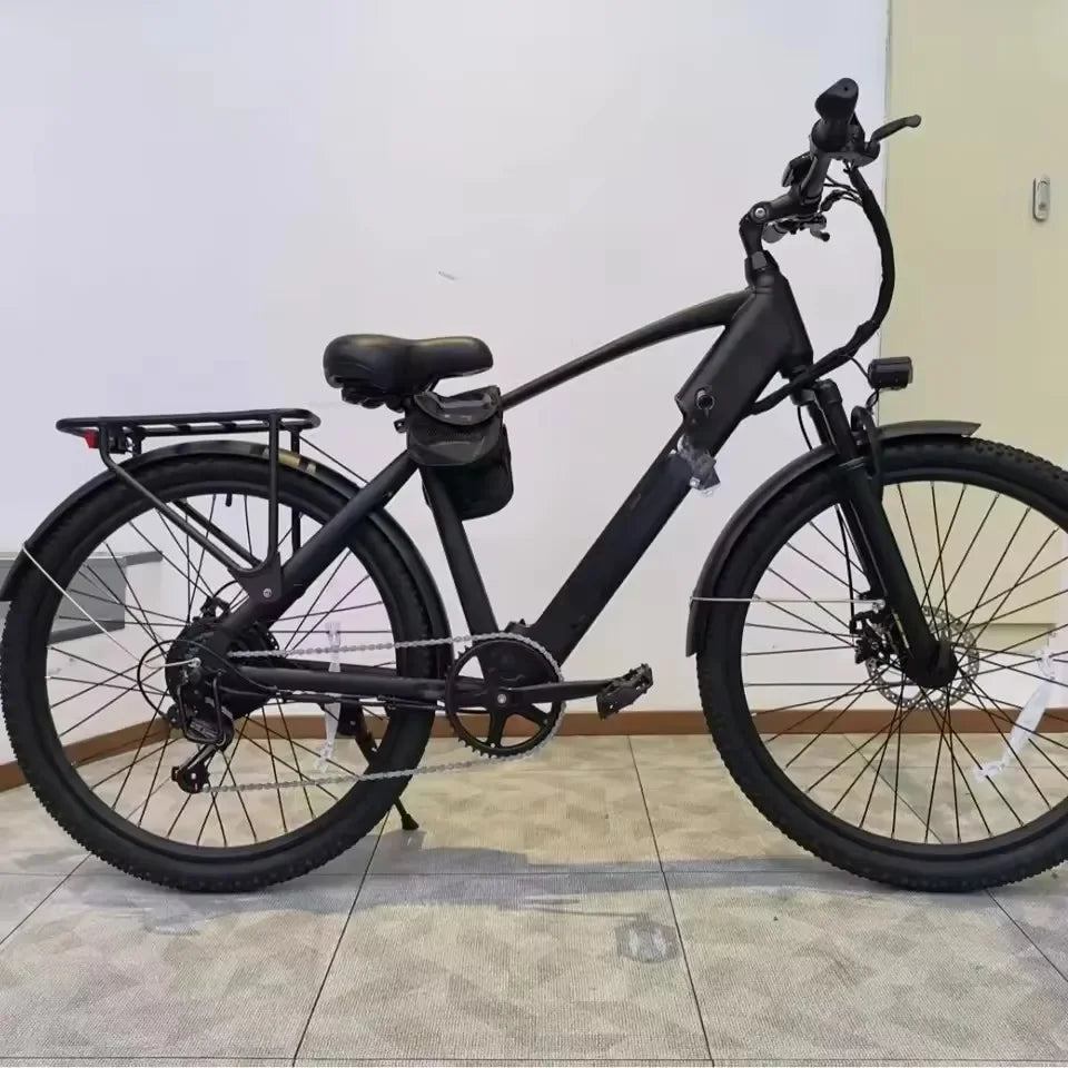 400W brushless motor E-Bike, 26-inch all-terrain electric bicycle, 48V10.4AH lithium battery electric moped, adult scooter
