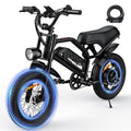 Electric Bike, 16'' E-Bike for Adults, 36V/12.8Ah Removable Battery, 20 MPH Range 45 Miles Small 500W Electric Dirt, Custom