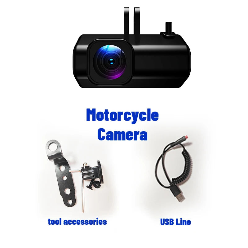 Car DVR Motorcycle Driving Dash Cam Camcorder 1080P HD Mountain Electric Bike Bicycle Motorcycle Helmet Camera Outdoor Black Box