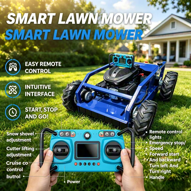 Free Shipping SDLOT Snow Blade Lawn Mower CE EPA EURO5 RC Robot Grass Cutter Multi Functional Garden Machine