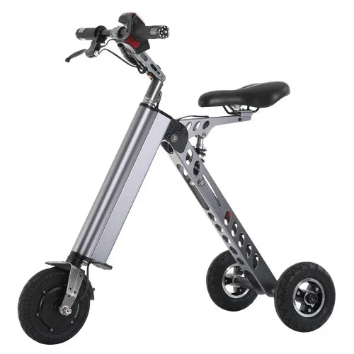 Freego USA Warehouse Light Weight 3 Wheel Electric Tricycle 8 Inch Foldable Mobility Electric Scooter With Seat