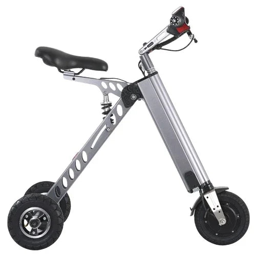 Freego USA Warehouse Light Weight 3 Wheel Electric Tricycle 8 Inch Foldable Mobility Electric Scooter With Seat