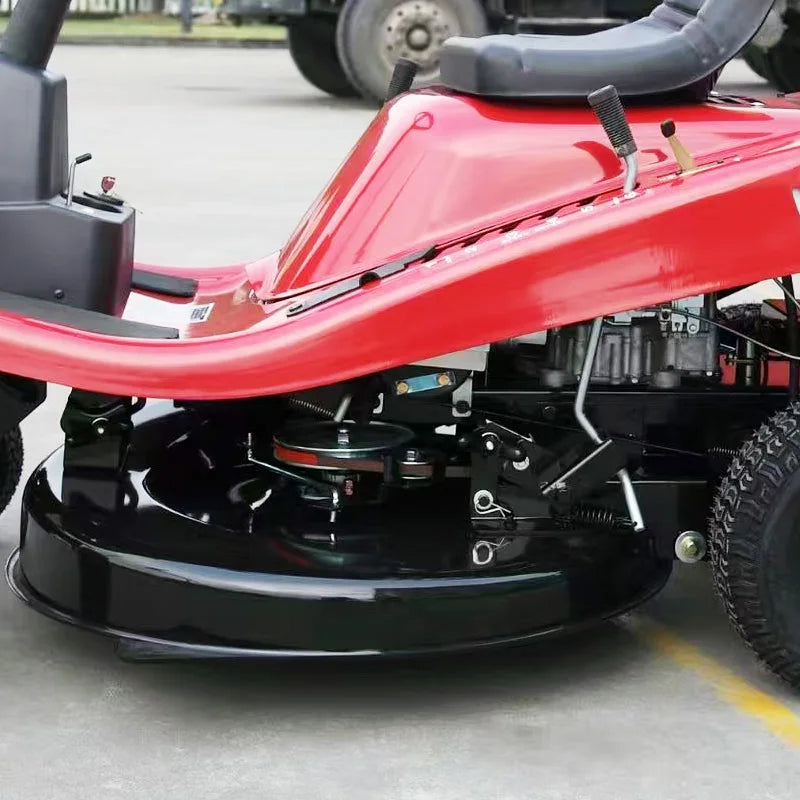 Lndustrial-grade Four-stroke Ride-on Lawn Mower with Large Capacity 41-inch Cutting Width and High-torque Engine