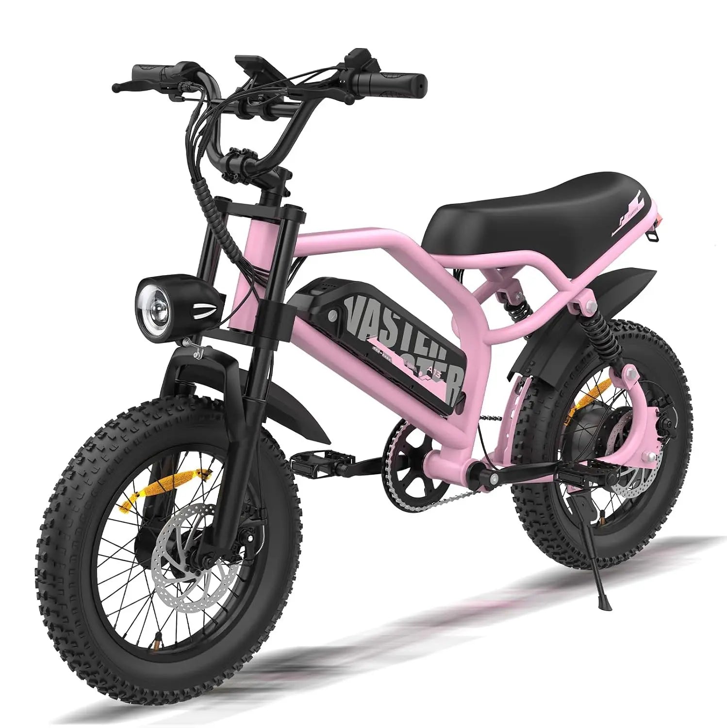Electric Bike, 16'' E-Bike for Adults, 36V/12.8Ah Removable Battery, 20 MPH Range 45 Miles Small 500W Electric Dirt, Custom