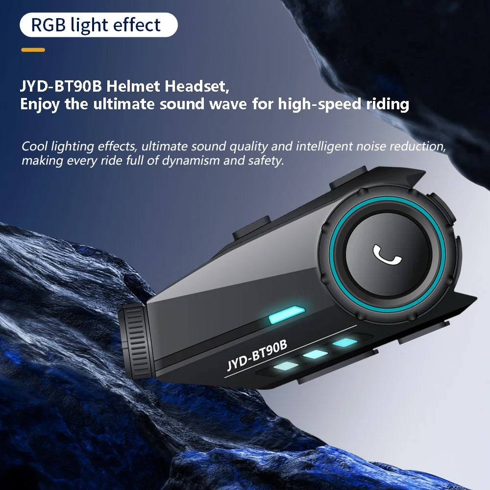 Bluetooth Motorcycle/bicycle  Intercom Helmet Headset Group Speaker Headphone WiFi App Motorbike Dash Cam Action Camera ﻿ ﻿