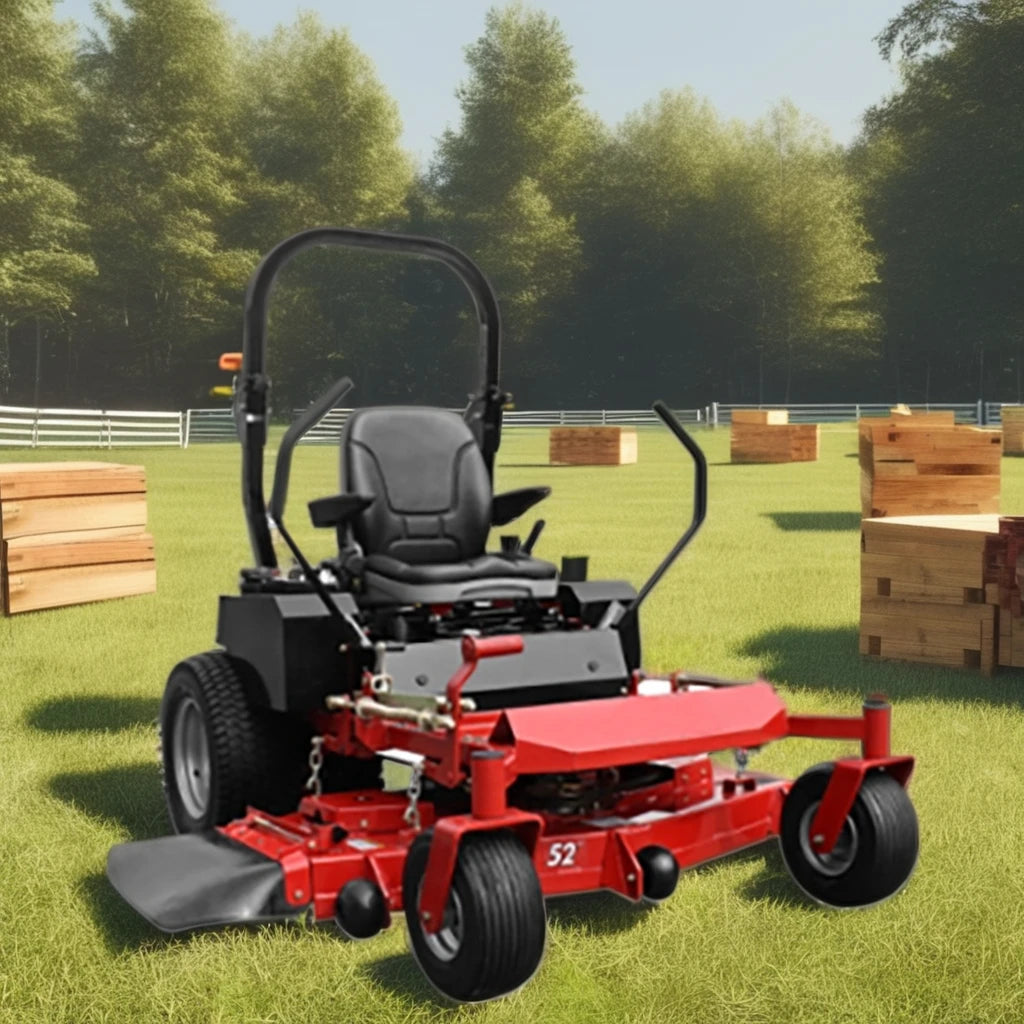 360° Turn Riding Lawn Mower 48-Inch15 HP Powered Petrol Zero Turn Garden Ride Grass Cutting Lawn Mower Customization