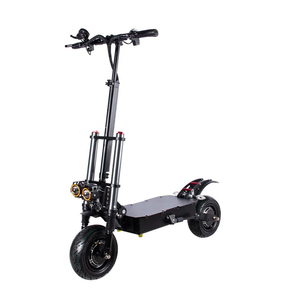 E5B High Speed Electric Scooter 3000W×2 Dual Motor 60V 35Ah Lithium Battery 150KG Load Color LCD Dual Drive Mode