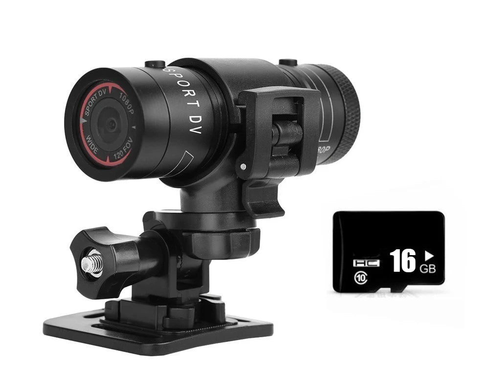 Helmet Camera 4K HD Waterproof Sports Bike Motorbike Helmet Camera High Resolution Ultra Wide Angle Lens 1080P 30fps