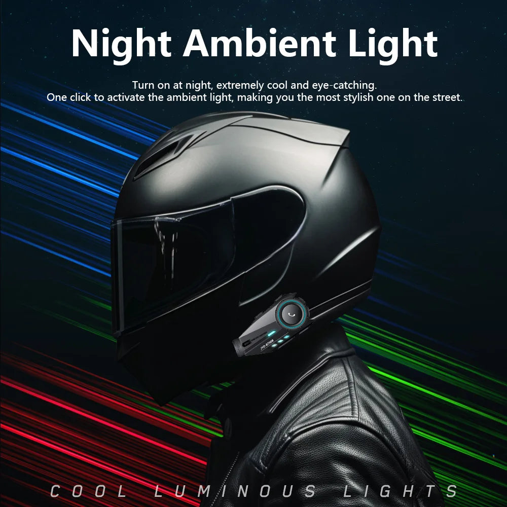 Bluetooth Motorcycle/bicycle  Intercom Helmet Headset Group Speaker Headphone WiFi App Motorbike Dash Cam Action Camera ﻿ ﻿