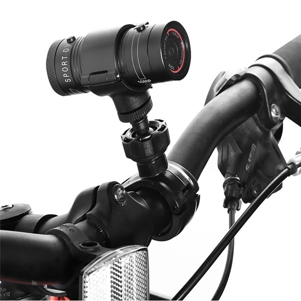 Helmet Camera 4K HD Waterproof Sports Bike Motorbike Helmet Camera High Resolution Ultra Wide Angle Lens 1080P 30fps