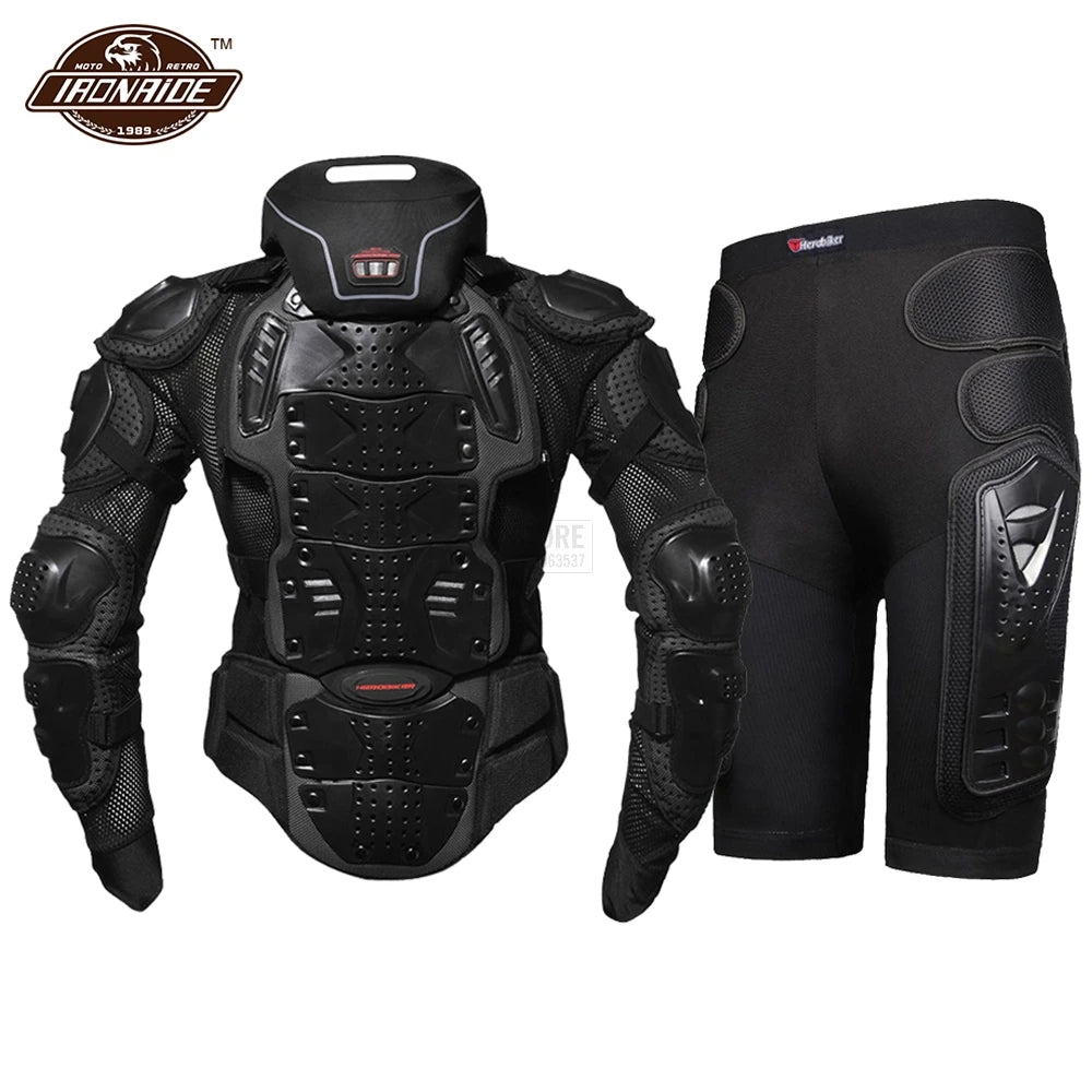 HEROBIKER Motorcycle Jacket Men Body Armor Motorcycle Armor Moto Motocross Racing Jacket Riding Motorbike Moto Protection  S-5XL