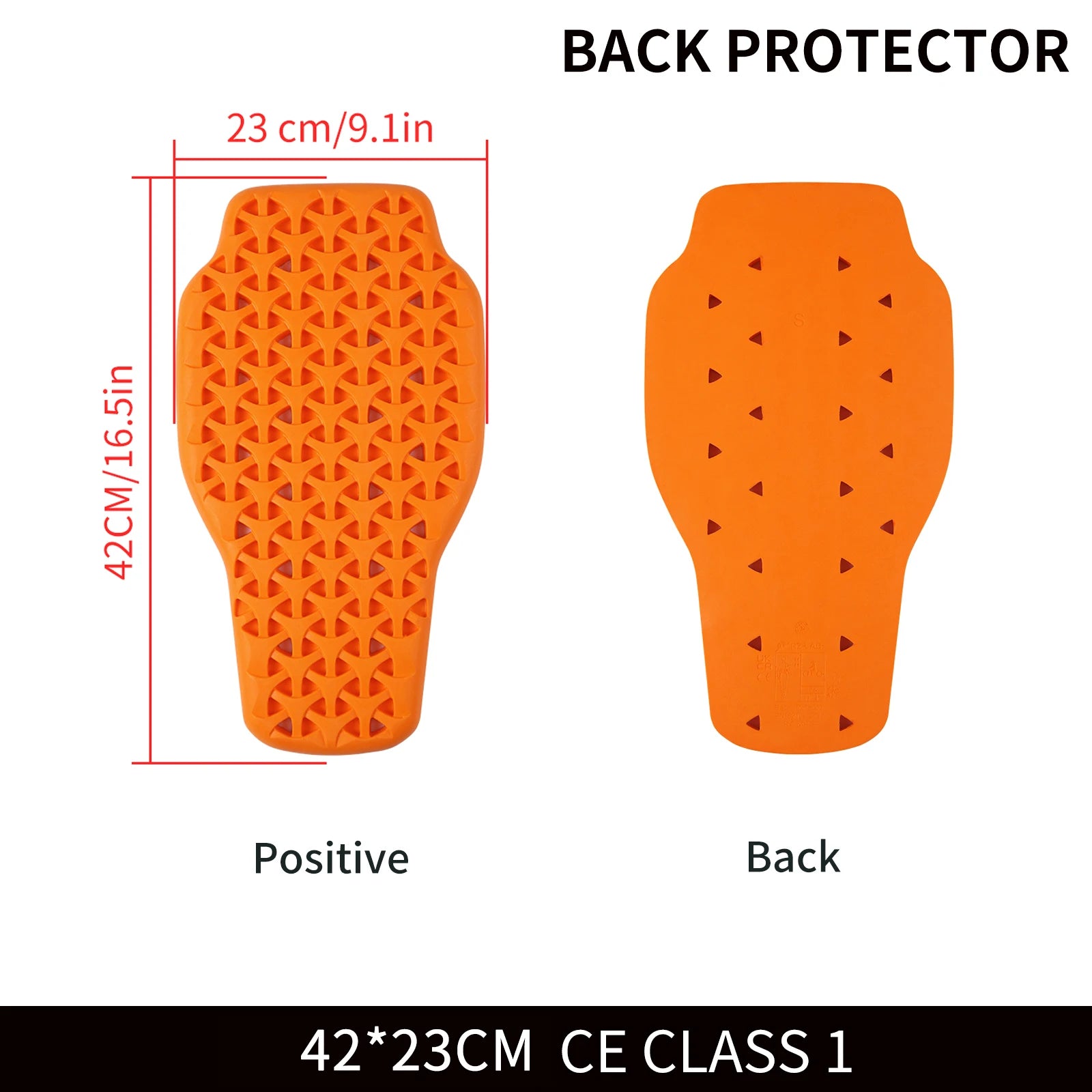 WOSAWE Motorcycle Jacket Lining Protectors Pad Shoulders Elbow Back Armor Gear for Motocross Racing Skiing Skating Bike Cycling