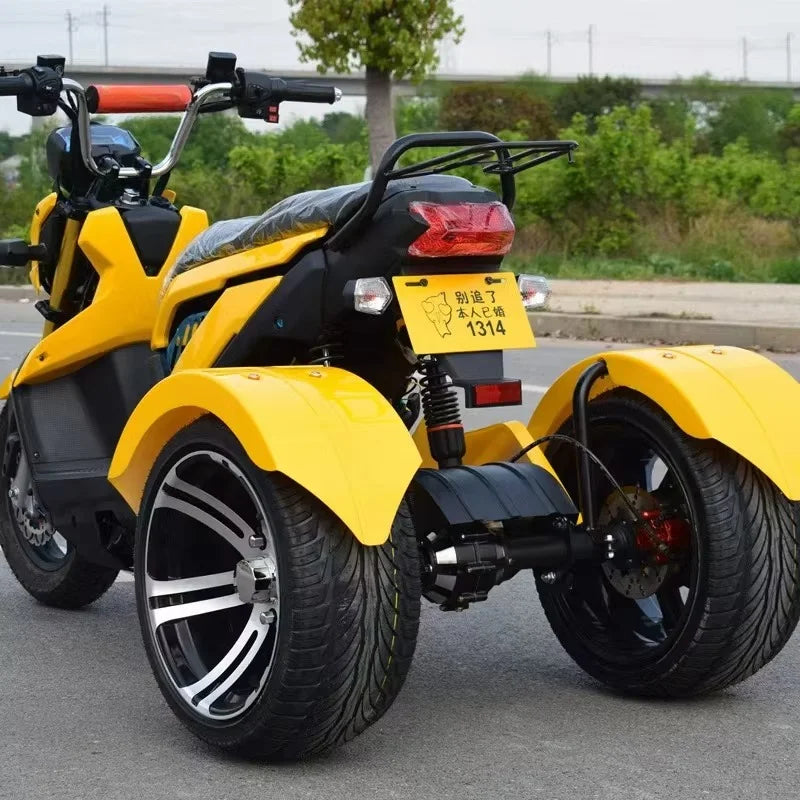 Factory Customized 1000w 1500w 3 Wheel Adult Electric Engine Tricycle Scooter Motorcycle