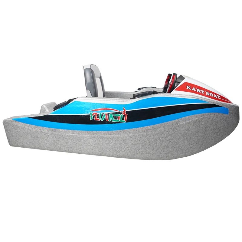 High-Speed Mini Electric Jet Ski Boat with Lithium Battery Water Entertainment Surfboard & Karting Boat Factory Direct Sale