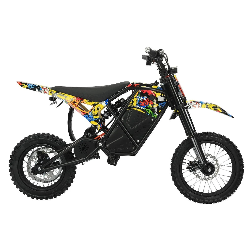 Electric Dirt Bike 48V Lithium Battery Full Suspension Electric Mountain Bike