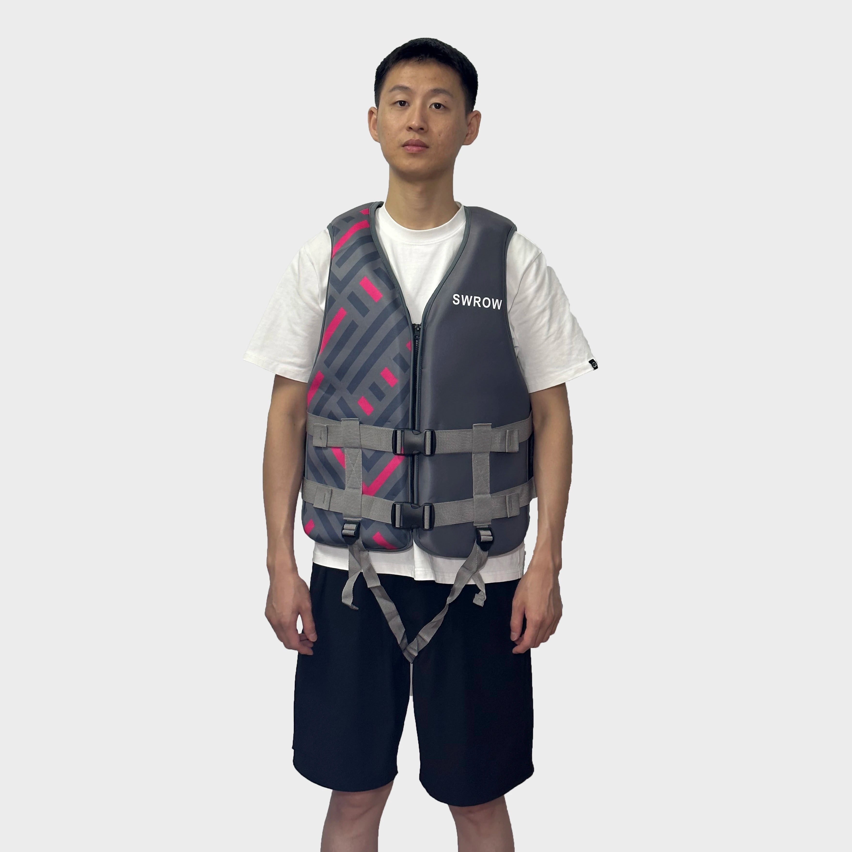 Life Jacket for Adult Children Water Sport Buoyancy Jacket Life Vest Swimming Surfing Boating Kayak Skiing Drifting Driving Vest