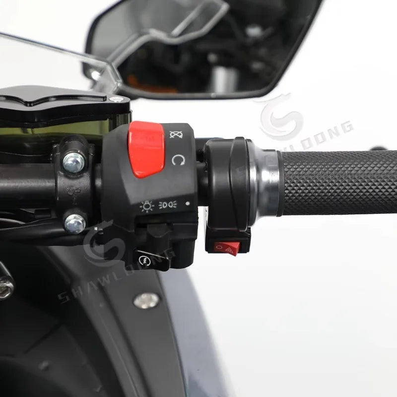 2025 New Electric Motorcycle For US Standard, Zuimi 4500W 72V DOT Certified Street Bike, Legal Adult Sports E-Bike, Factory Dire