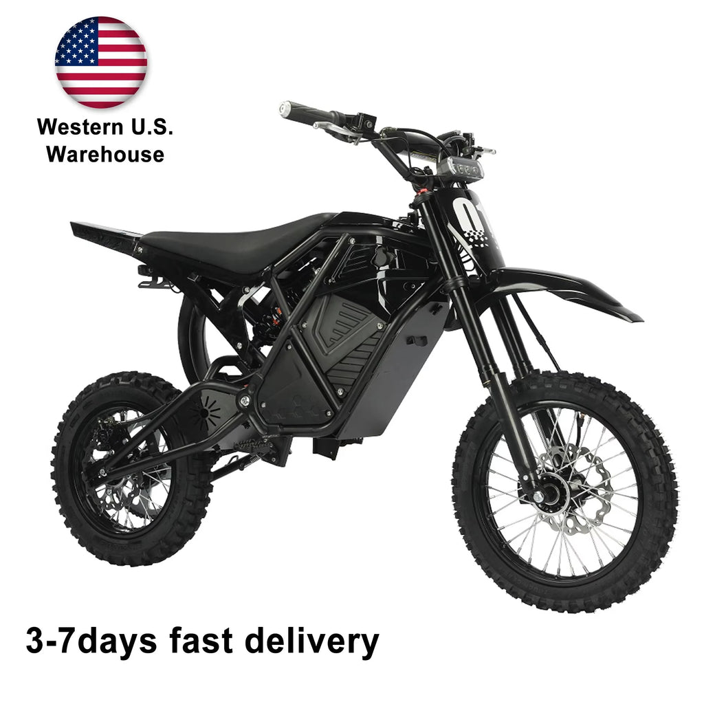 Electric Dirt Bike 48V Lithium Battery Full Suspension Electric Mountain Bike