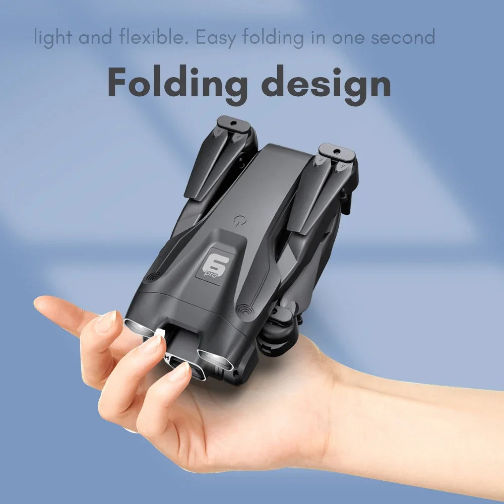 2025 New Mini Rc Drones H66 Folding 4K Hd Aerial Drone Optical Flow Positioning Drone Drone Optical Flow Positioning Adults Kids
