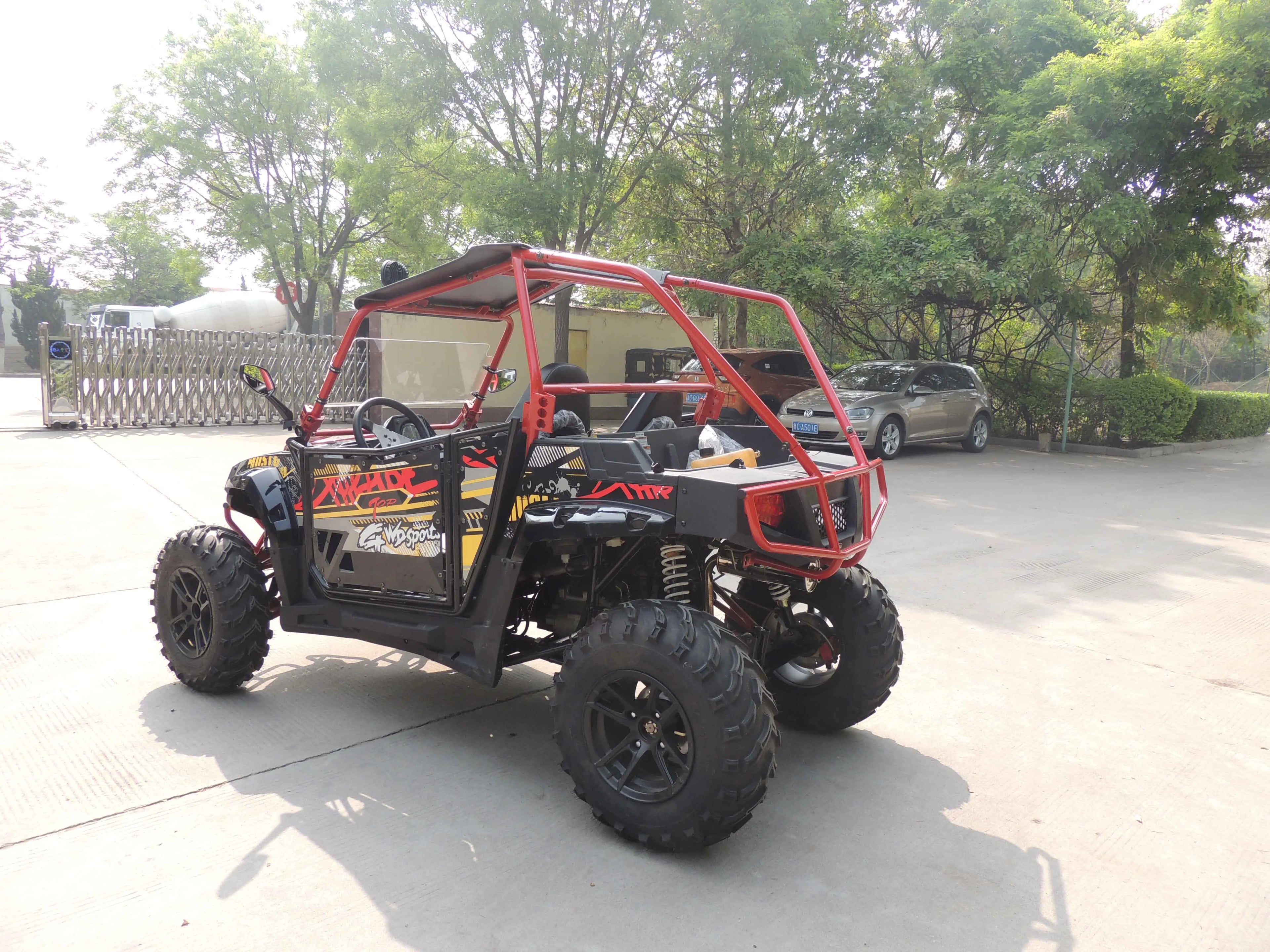 Hot Sale Fangpower 4 Wheeler Adult Quad Bike 250cc Utv Mini Moto 2 Seat Side By Side Dune Buggy
