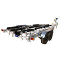 9M Aluminum Boat & Watercraft Trailer with Wooden Bunks Tandem Axle DOT Certified