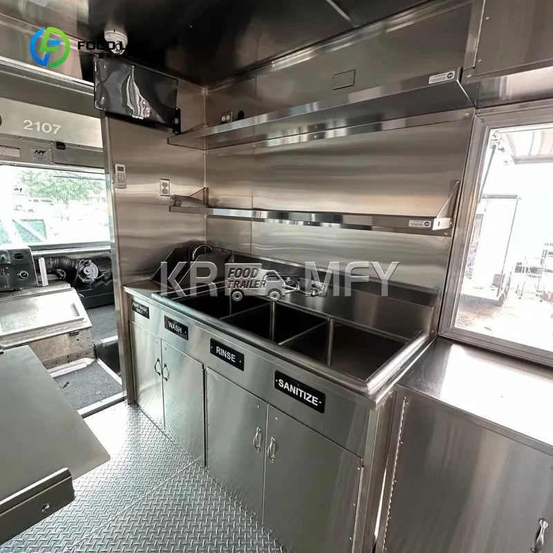 China Fully Equipped Taco Hot Dog Vending Food Truck Street Food Truck Trailer for Sale Food Catering Trailer for Sale