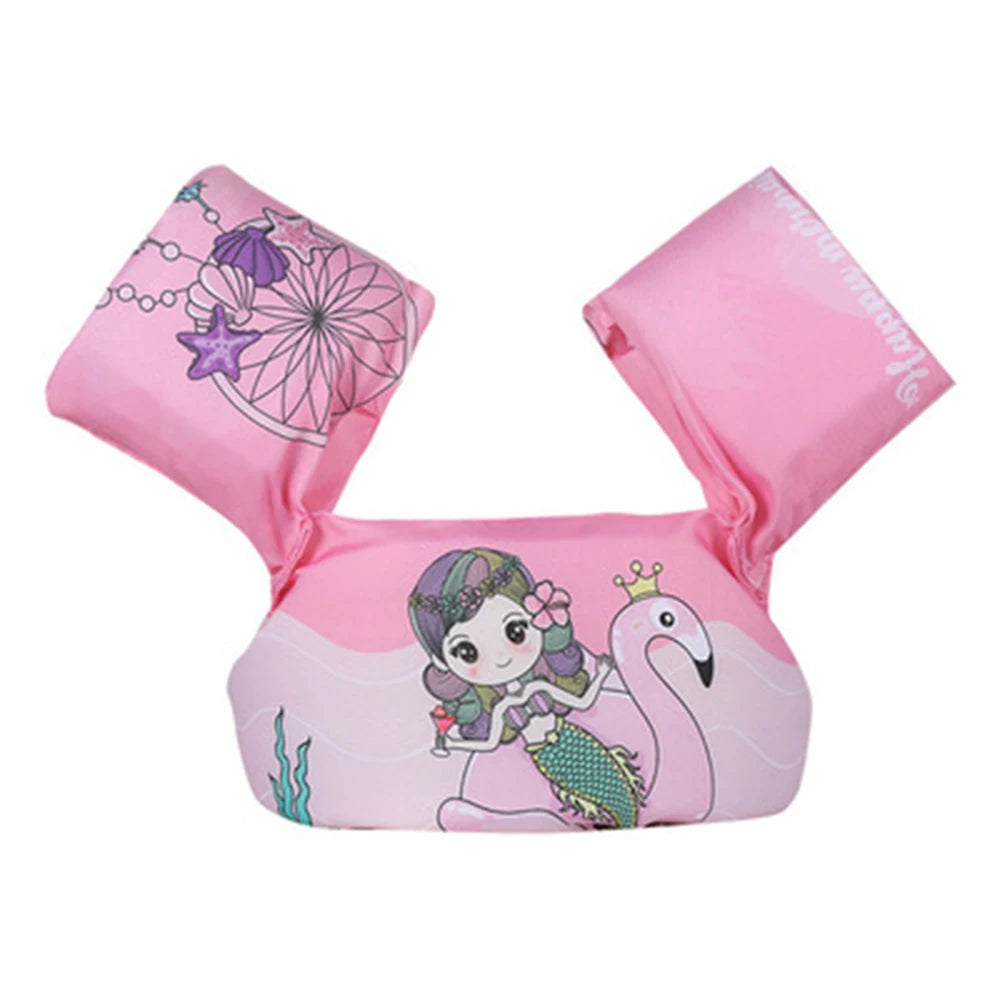 Baby Float Arm Sleeve Floating Ring Safe Life Jacket Buoyancy Vest Kid Swimming Equipment Armbands Swim Foam Pool Toys Life Vest