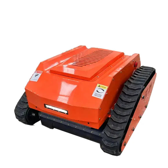 Electric Remote Control Lawn Mower  Crawler Electric Lawn Mower for Grass Cutting Farm Lawn Weeding