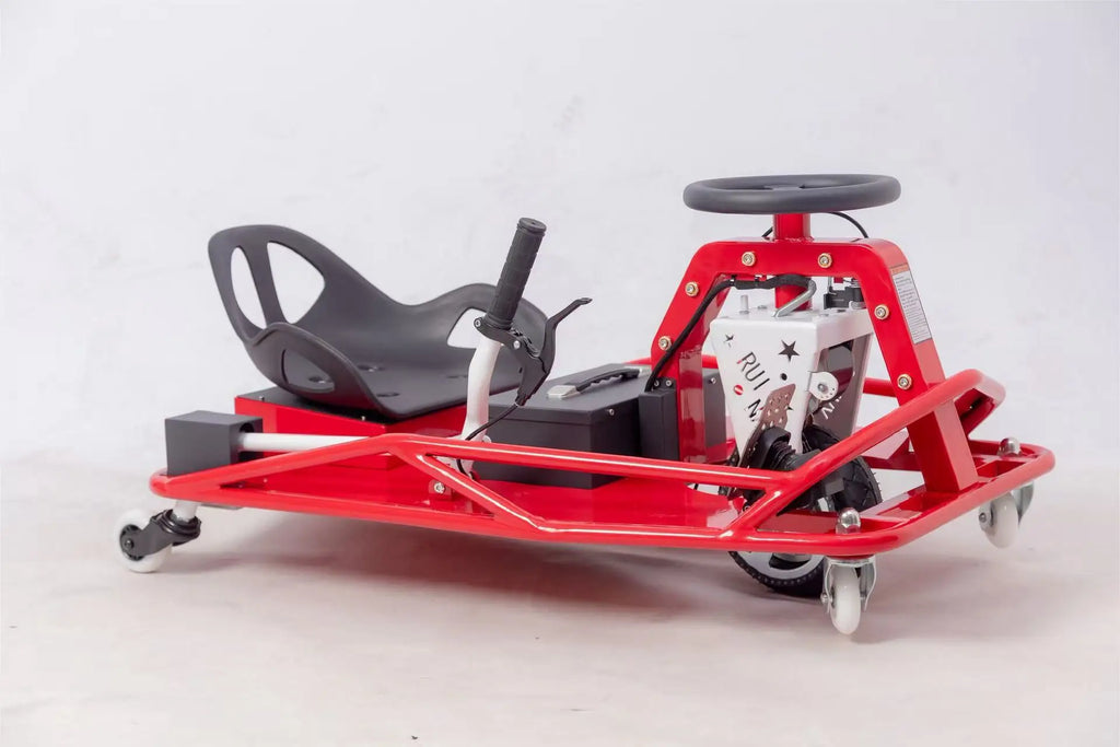 Electric High-Power Drift Stunt Go-Kart for Kids & Adults – Outdoor Fun Kart