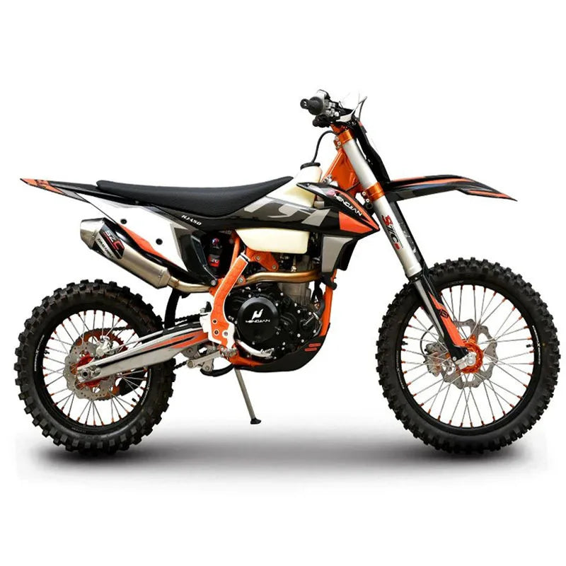 Automatic 450cc Engine Pocket Motocross Motor Chinese Off-Road Dirt Bike for Moto Cross and Pit Bike Trail Riding