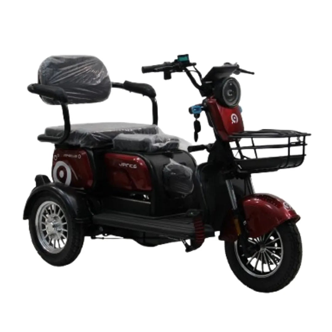 Modification Fashion Design 3 Wheel Electric Mobility Scooter 60V 20ah Streetbike Two Seats with Basket High Quality for Adults