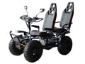 Klein 4 Wheel Driving Electric Scooter ATV Vehicle Off Road All-terrain 6000w 60v 50Ah 4 Wheeler Atv For Adults With 2 Seats
