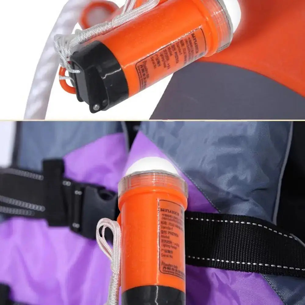 Life-saving Life Vest Light Emergency Overboard Survival Seawater Self-Lighting Light High Intensity Beam Gear Water Activated