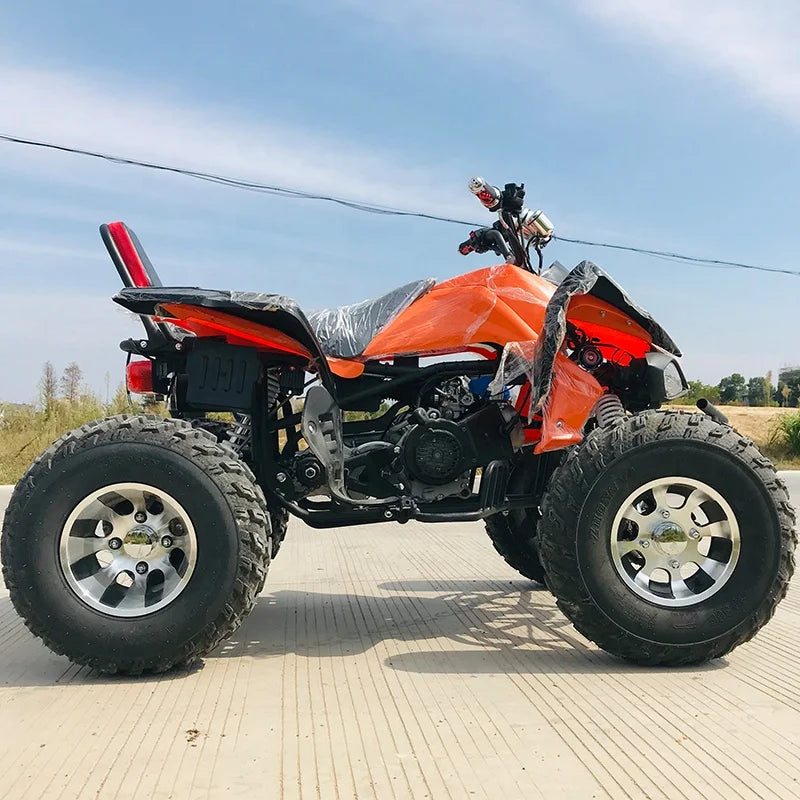 Winter Sport Quad Bikes Automatic Chain Drive Adults 4 Wheeler Atv Bike Adult Atv Off Road Motorcycle Snowmobile with Helmets
