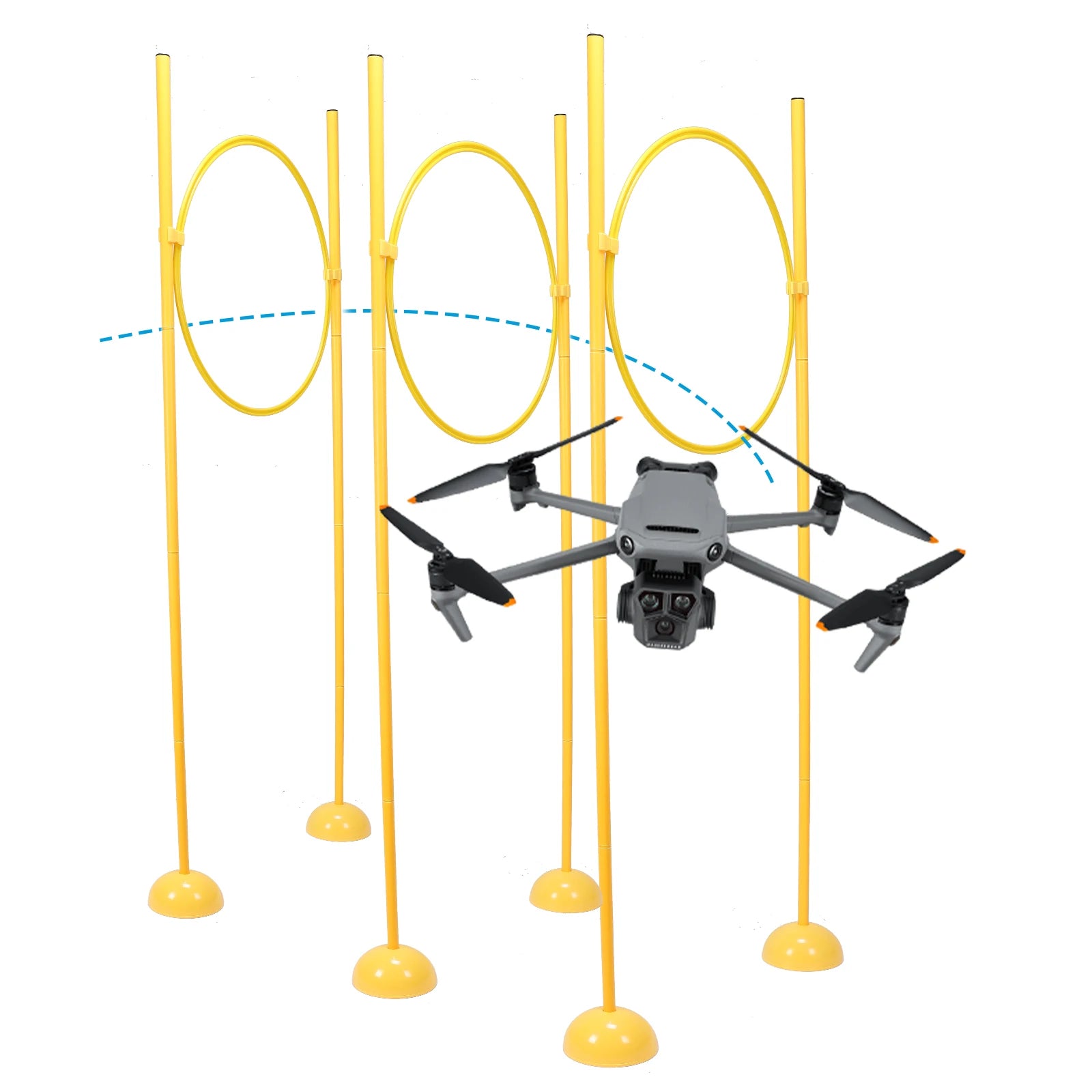 Drone Obstacle Course Kit Easy To Build Drone Race Track Obstacle Kit Drone Racing Obstacle Course for Beginners Adults