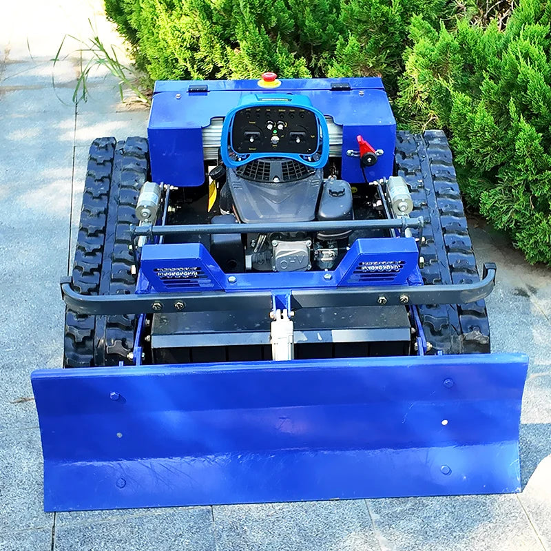 Customized CE EPA Marked Remote Control Lawn Mower - Industrial Grade High Horsepower Device with Snow Plow Factory Direct