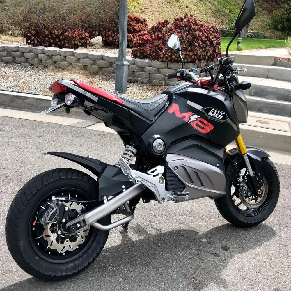 New Power Street Legal Sports Electric Motorcycle Best Service 3000 Watts In-Wheel Motor