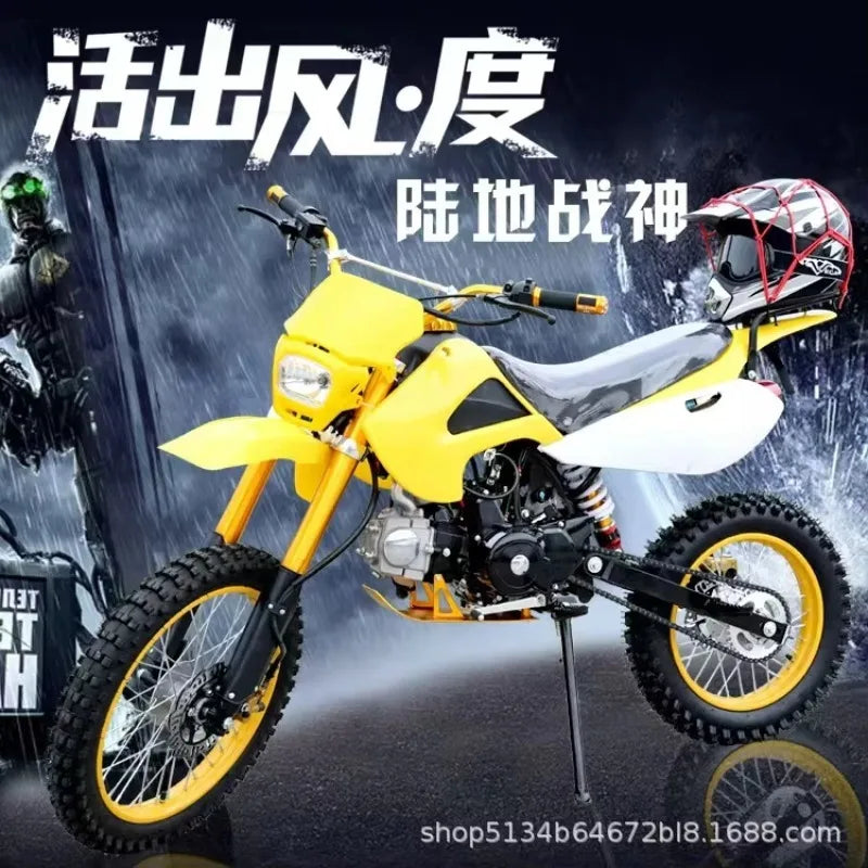 Factory Direct 125cc-150cc Cross-Country Motorcycle High Race Venue Beach Buggy Small Jump Adult Steel 4 Stroke Air Cooled Disc