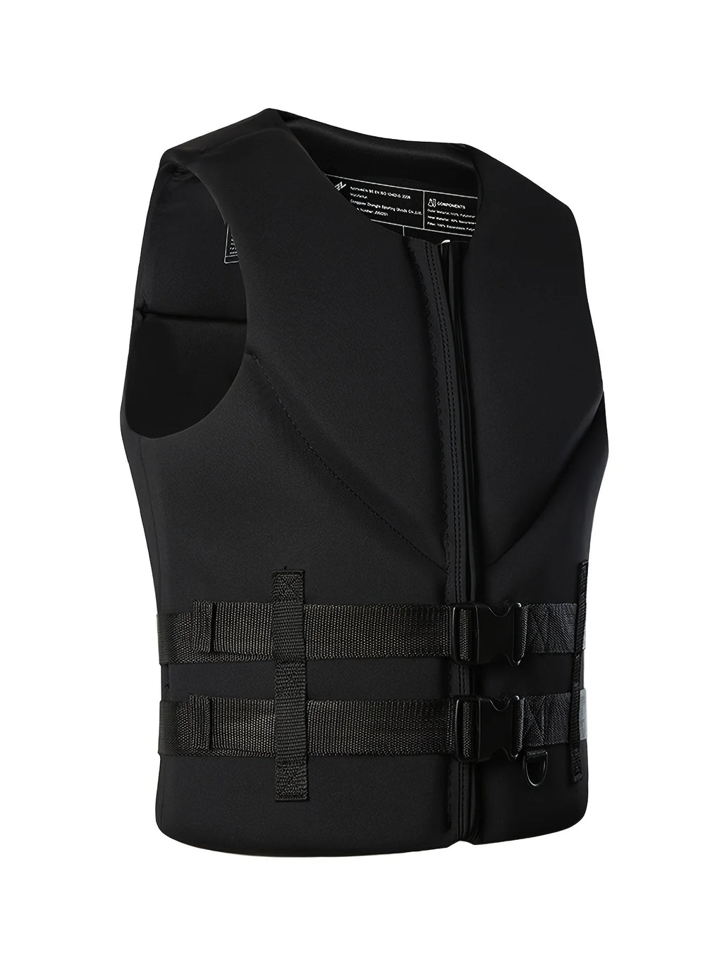 RIZAL Slim Fit Buoyancy Vest Unisex Sleeveless Buoyancy Aid for Outdoor Water Sports Kayaking Surfing Motorboat Paddle Boarding