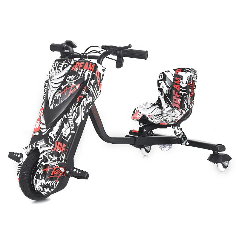 New Pattern Best Gifts 3 Wheel Drifting Electric Scooter Drift Trike For Kids And Adults drift skateboard