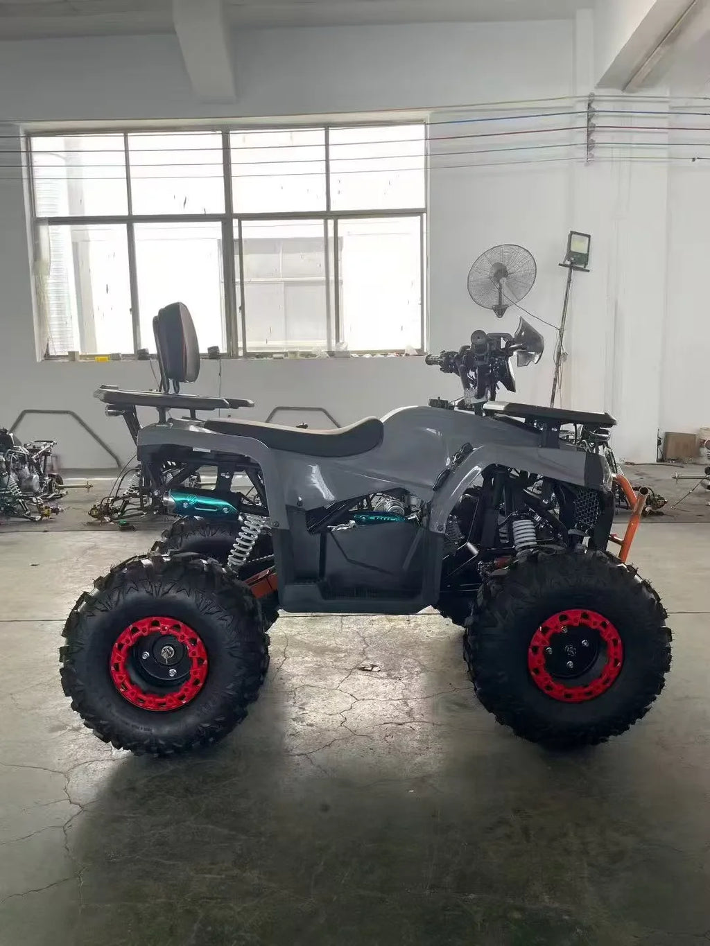 For125CC ATV Automatic 4 Stroke  Quad Bike Off-Road All Terrain Dirt Jungle Buggy For Adults