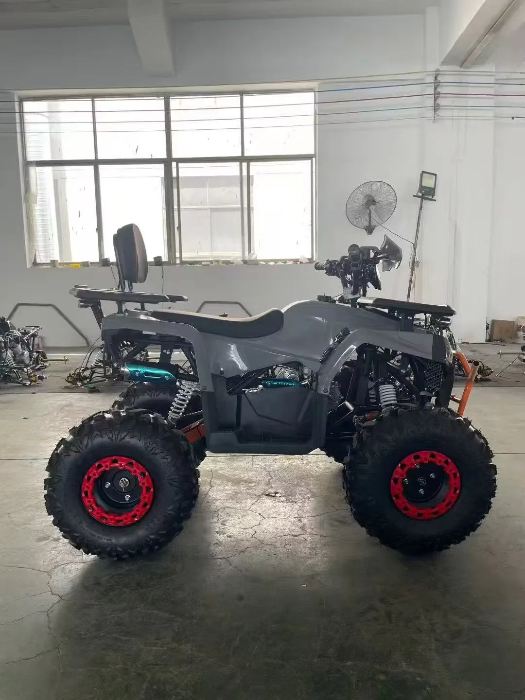 For125CC ATV Automatic 4 Stroke  Quad Bike Off-Road All Terrain Dirt Jungle Buggy For Adults